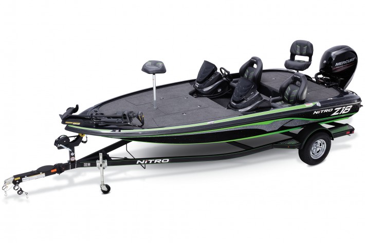 2017 nitro Z18 bass boats