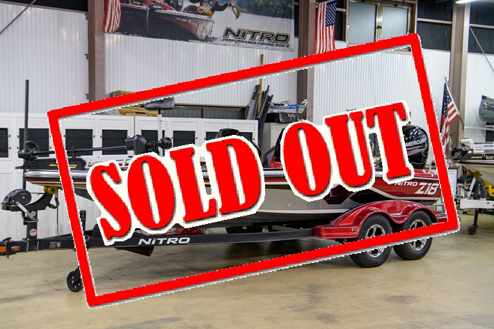 2018 NITRO Z18 MERCURY 150 4st [ 特選中古艇 ] SOLD OUT ! | バス