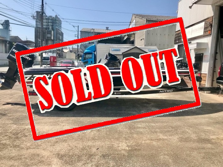 2012 NITRO Z7 MERCURY 150 OPTIMAX SOLD OUT！ | バスボート